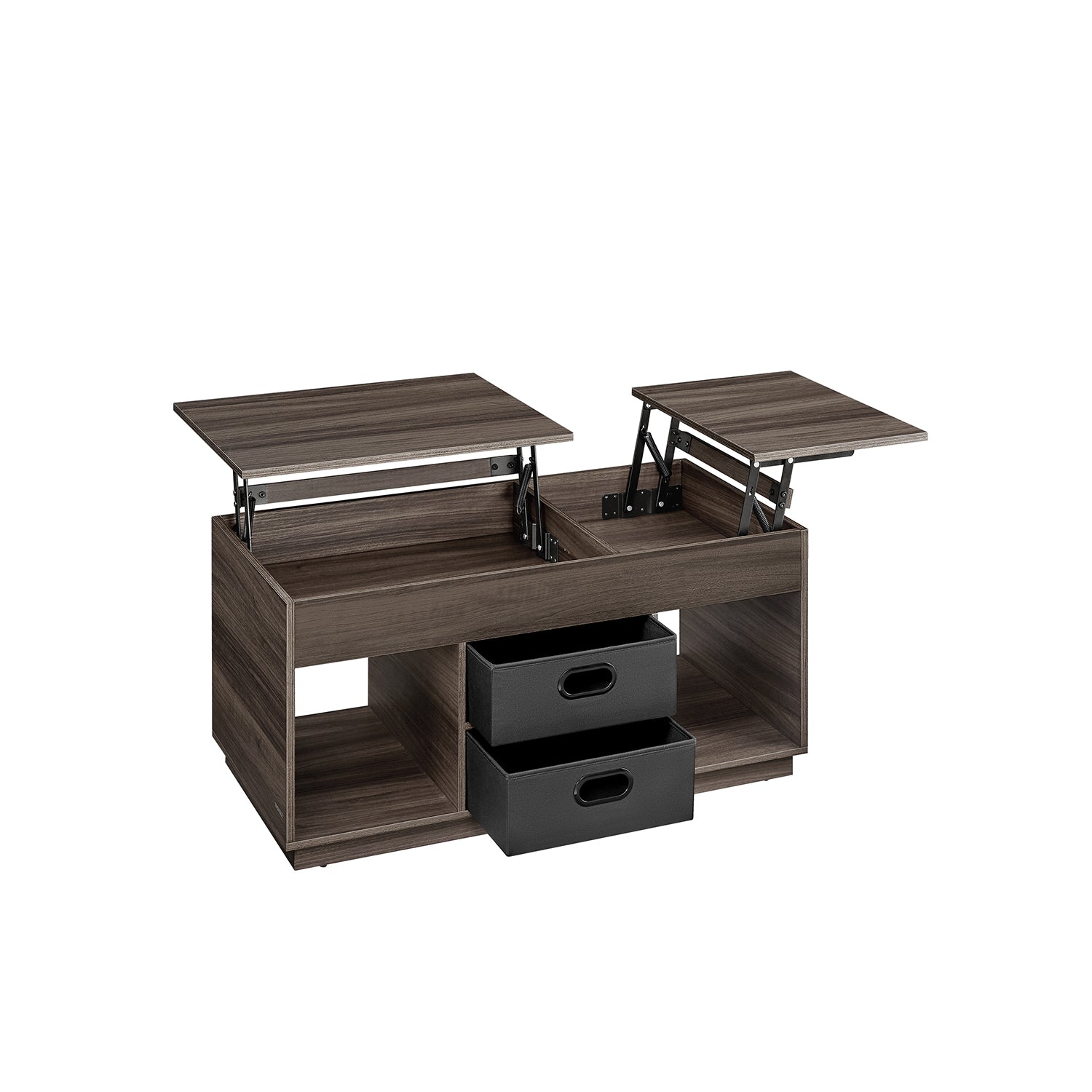 Coffee table with 2 drawers and courses asbruin