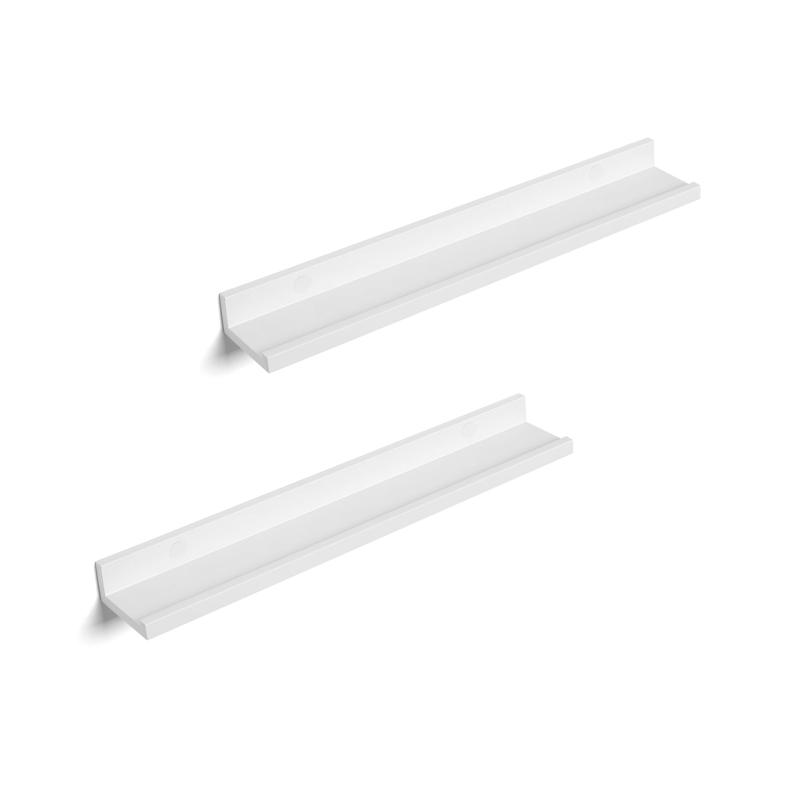 Floating planks - Set of 2 - Glossy White