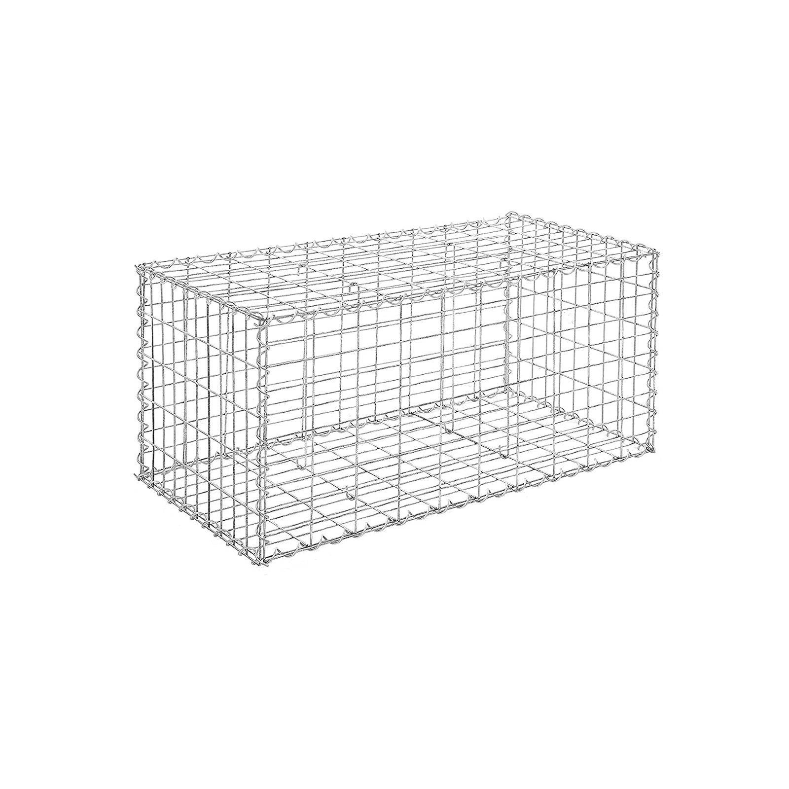 Gabion - Steenkorf - 100 x 50 x 50 cm - galvanized